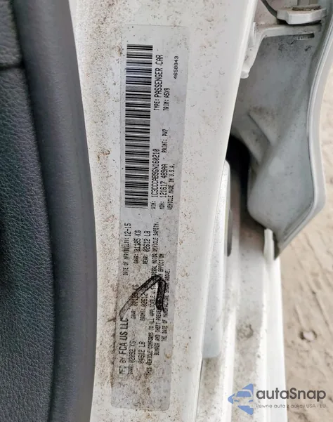 2016 Chrysler 200 Limited from USA, damaged, VIN 1C3CCCAB9GN160210